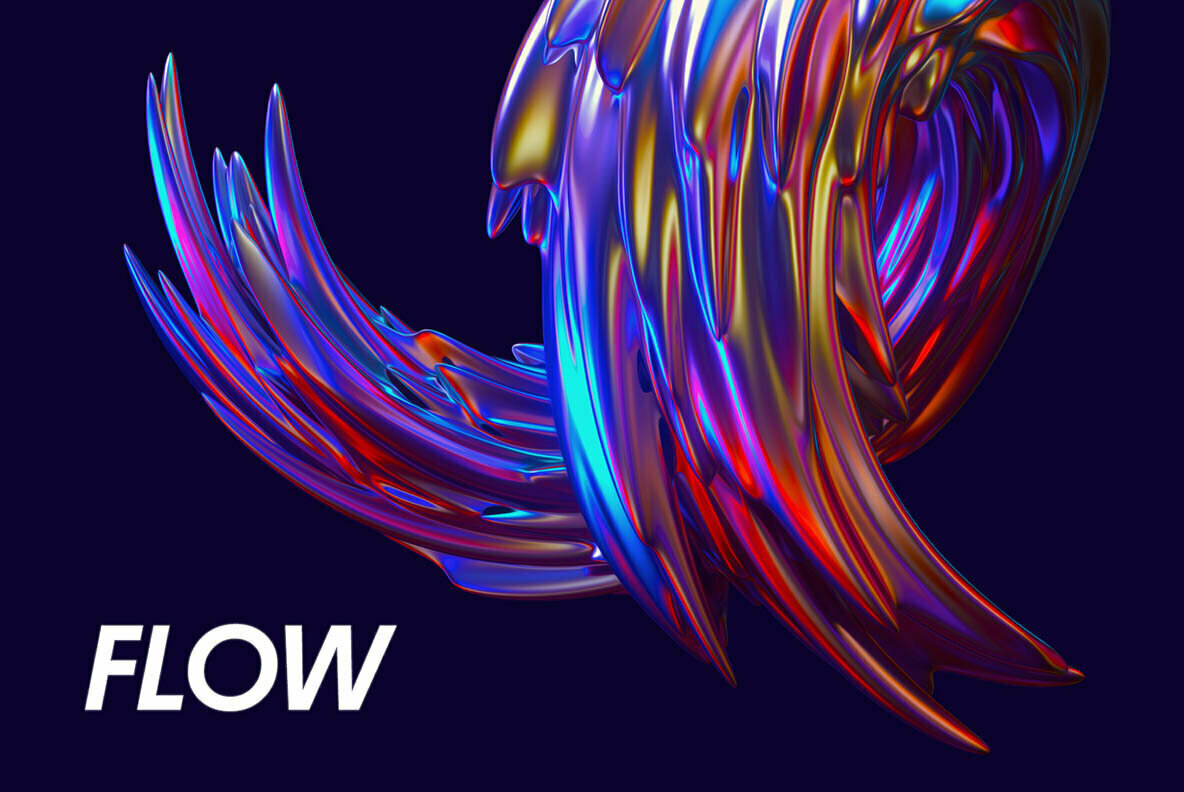 Flow   Cascading Shapes 1