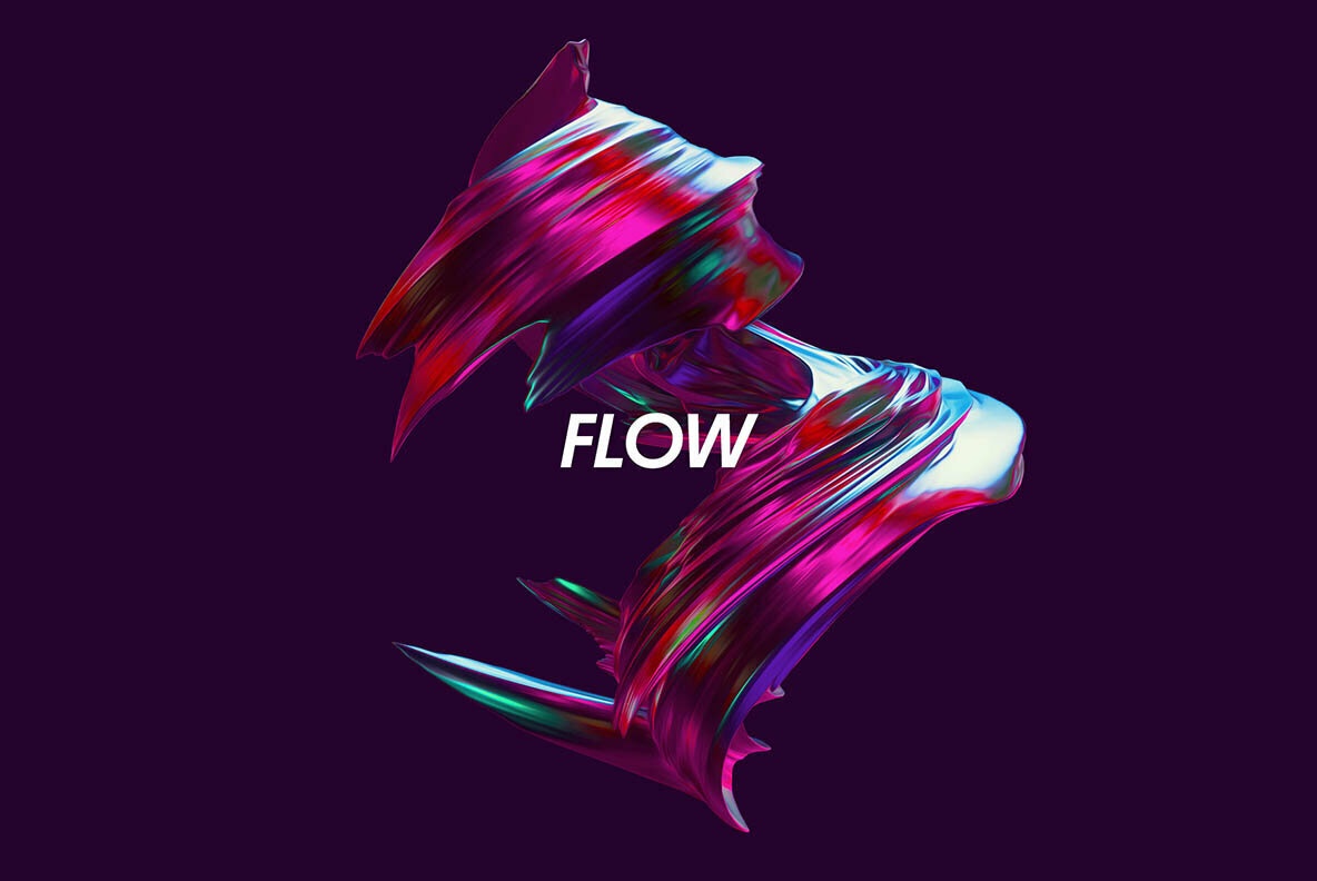 Flow   Cascading Shapes 4