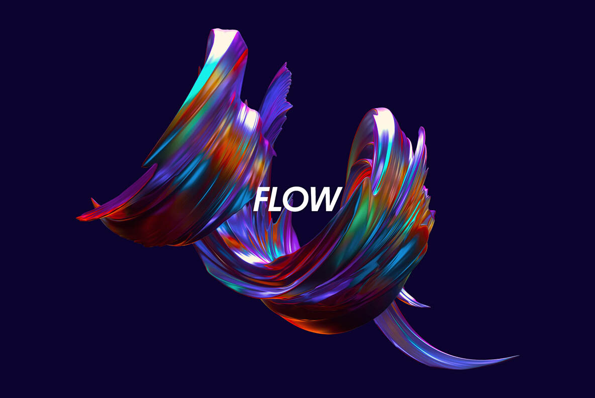Flow   Cascading Shapes 12