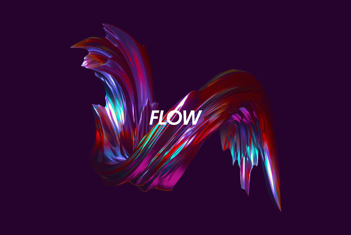 Flow   Cascading Shapes 14