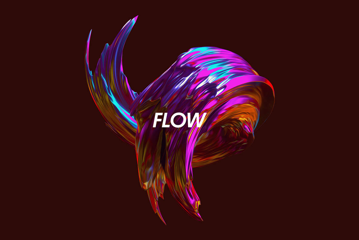 Flow   Cascading Shapes 16