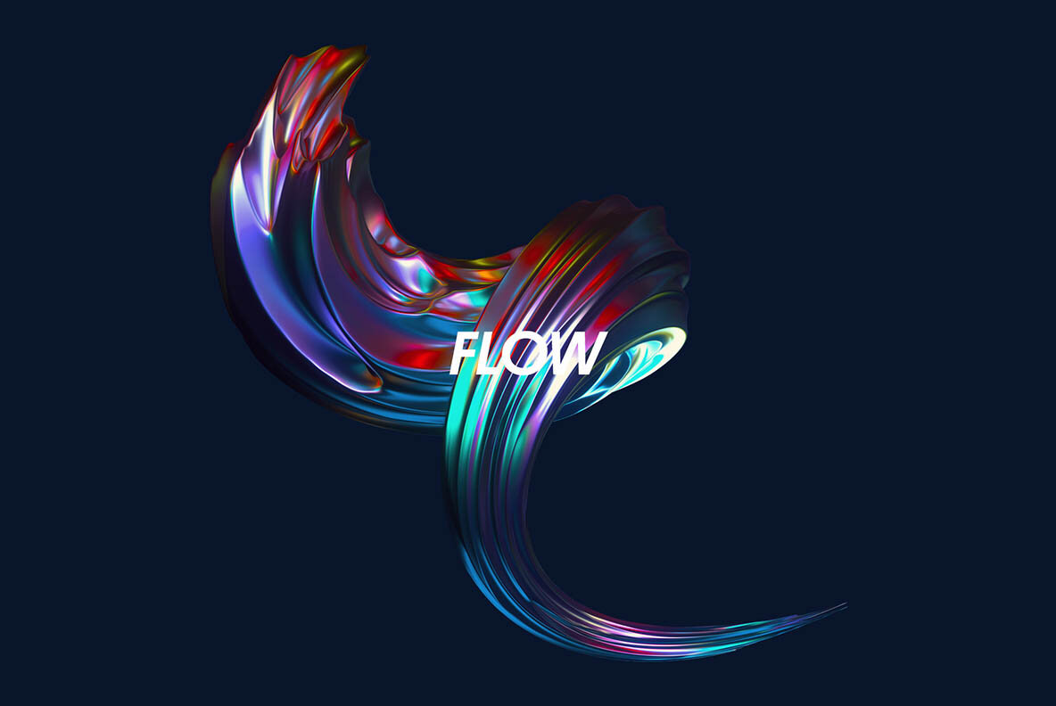 Flow   Cascading Shapes 18