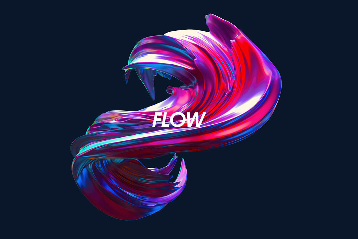 Flow   Cascading Shapes 24