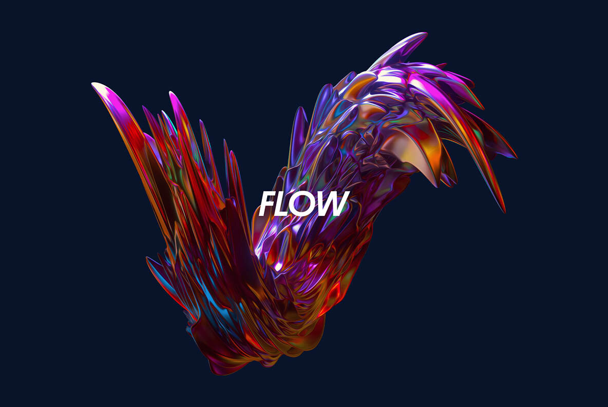 Flow   Cascading Shapes 26