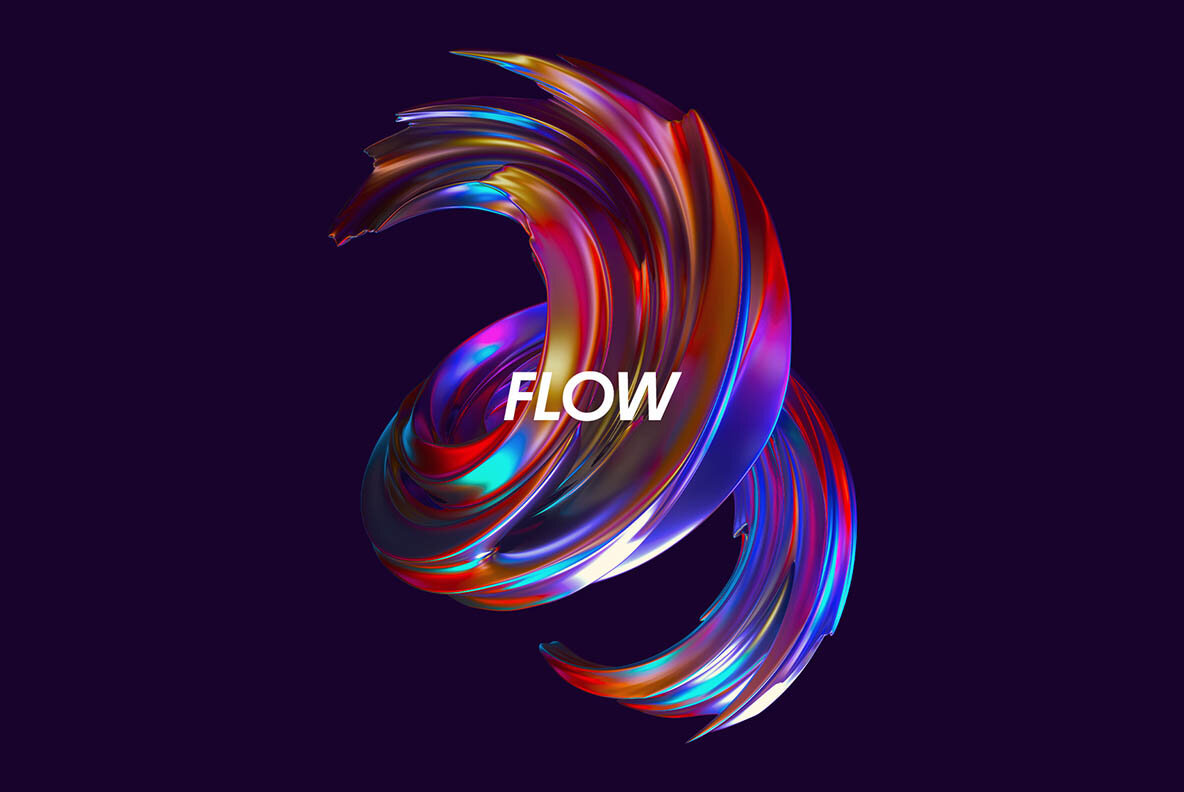 Flow   Cascading Shapes 30