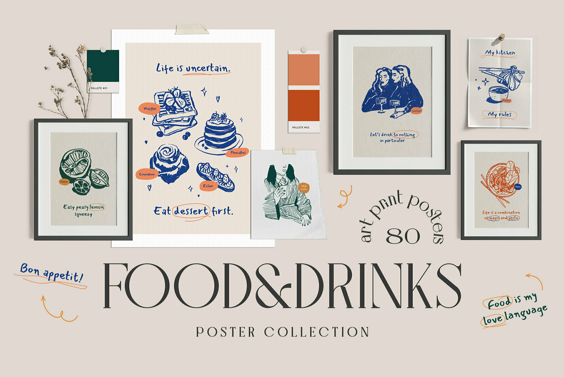Food and Drinks Posters 1