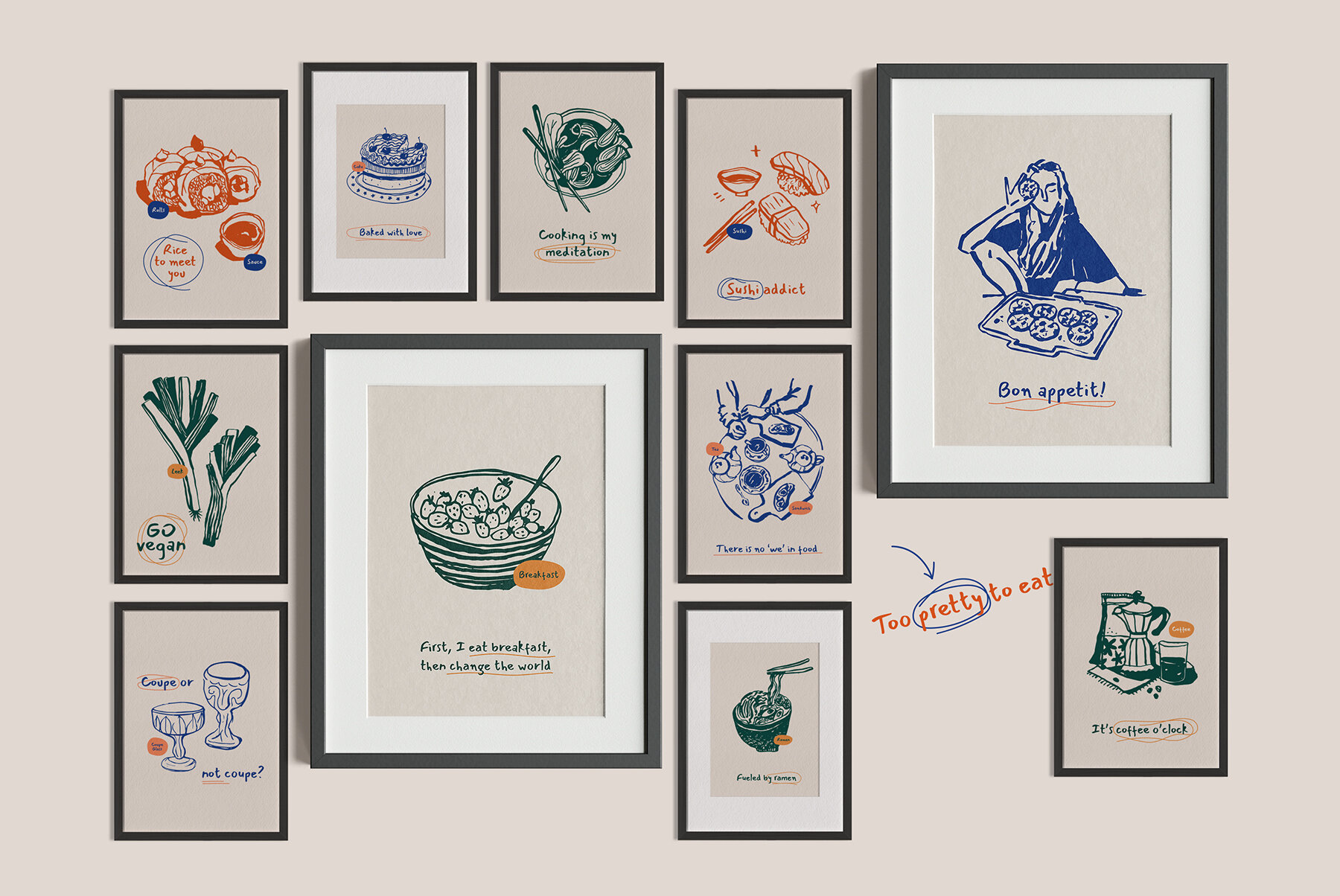 Food and Drinks Posters 11