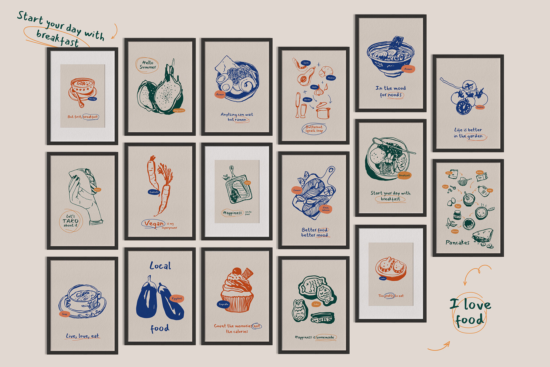 Food and Drinks Posters 12