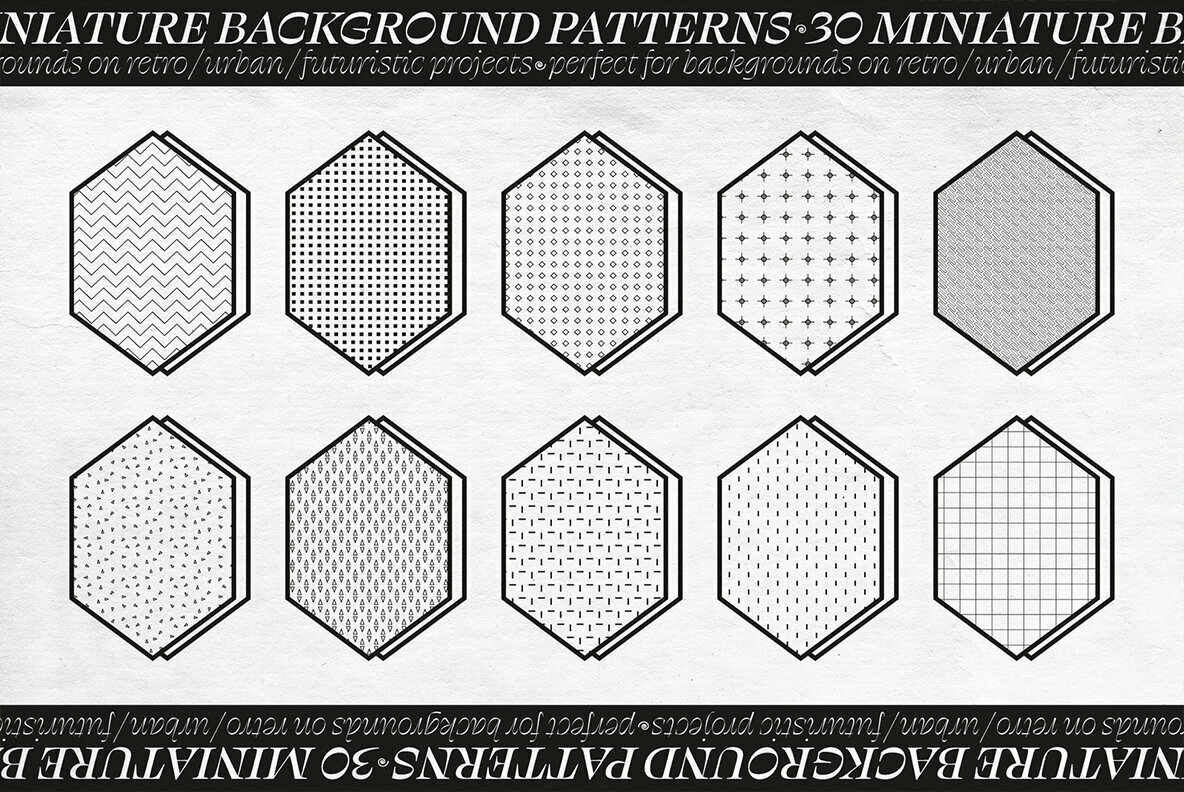 MINIATURA   Vector Patterns 4