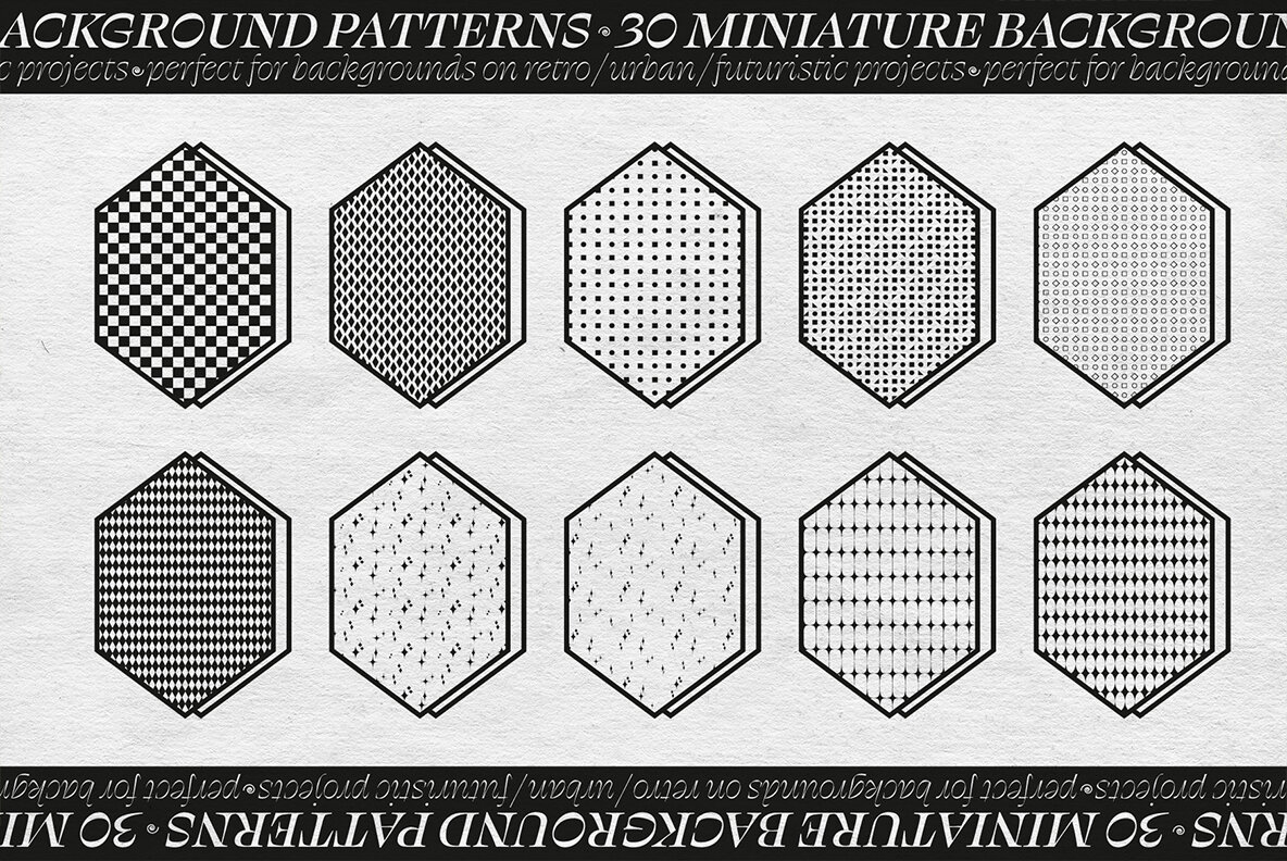 MINIATURA   Vector Patterns 6