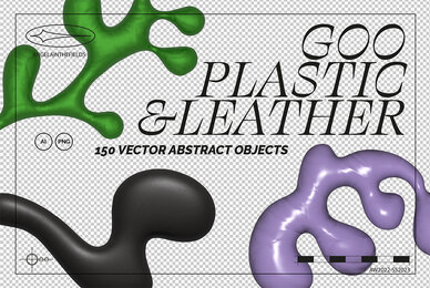 Goo  Plastic and Leather 3D