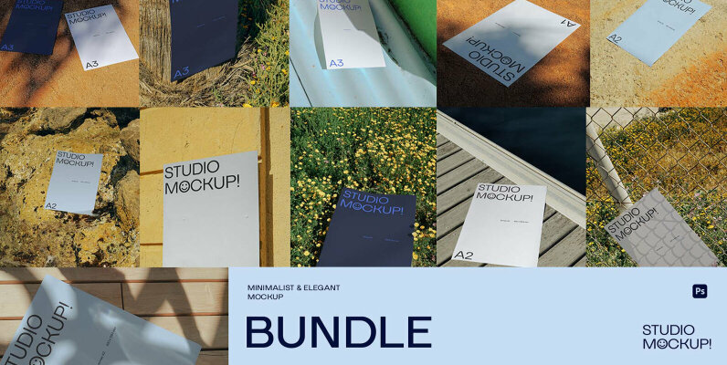 Posters Vandal Mockup Bundle