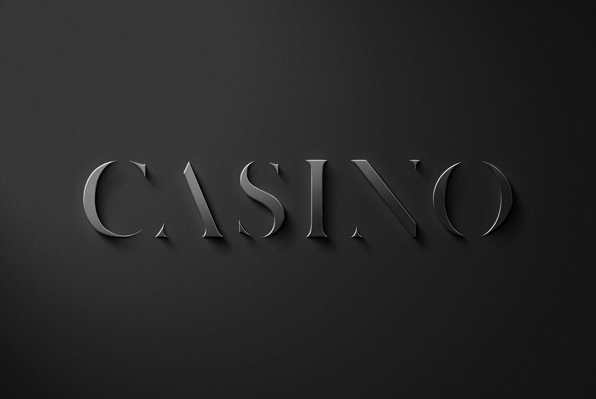 Stainless Sign Logo Mockup 2