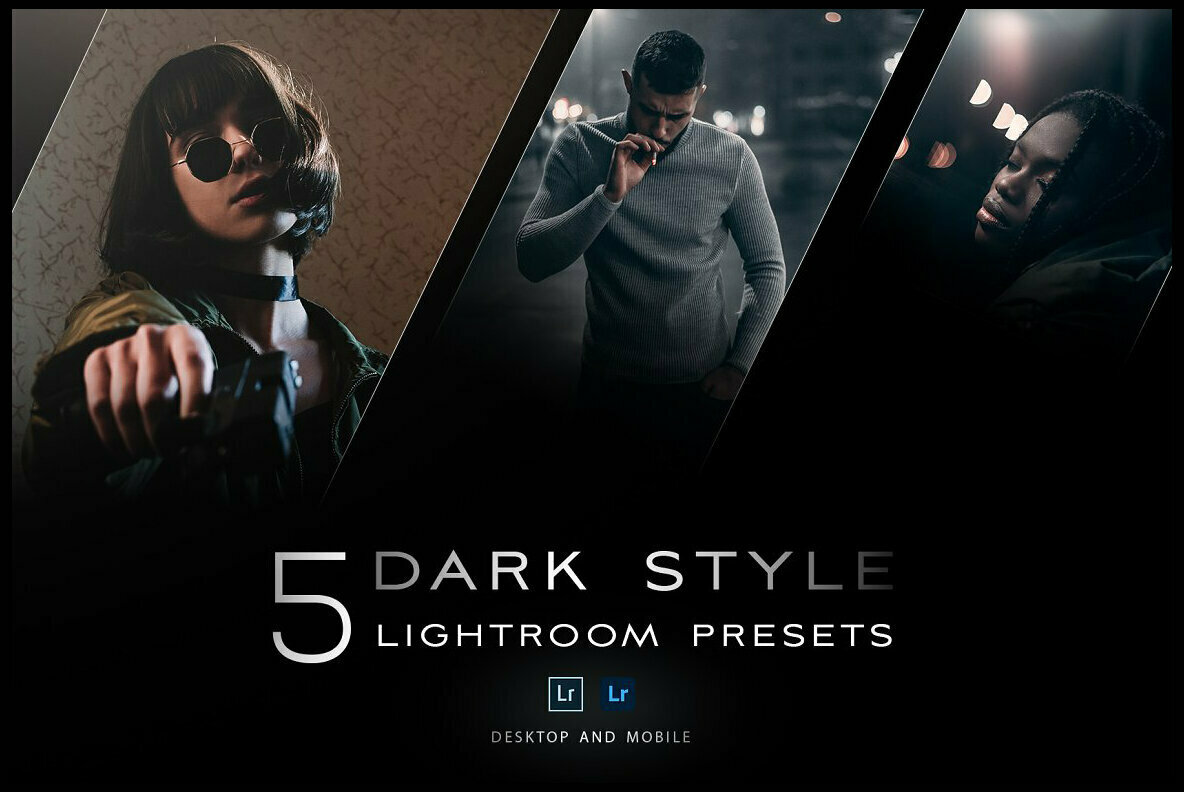 Dark Style Lightroom Presets 1