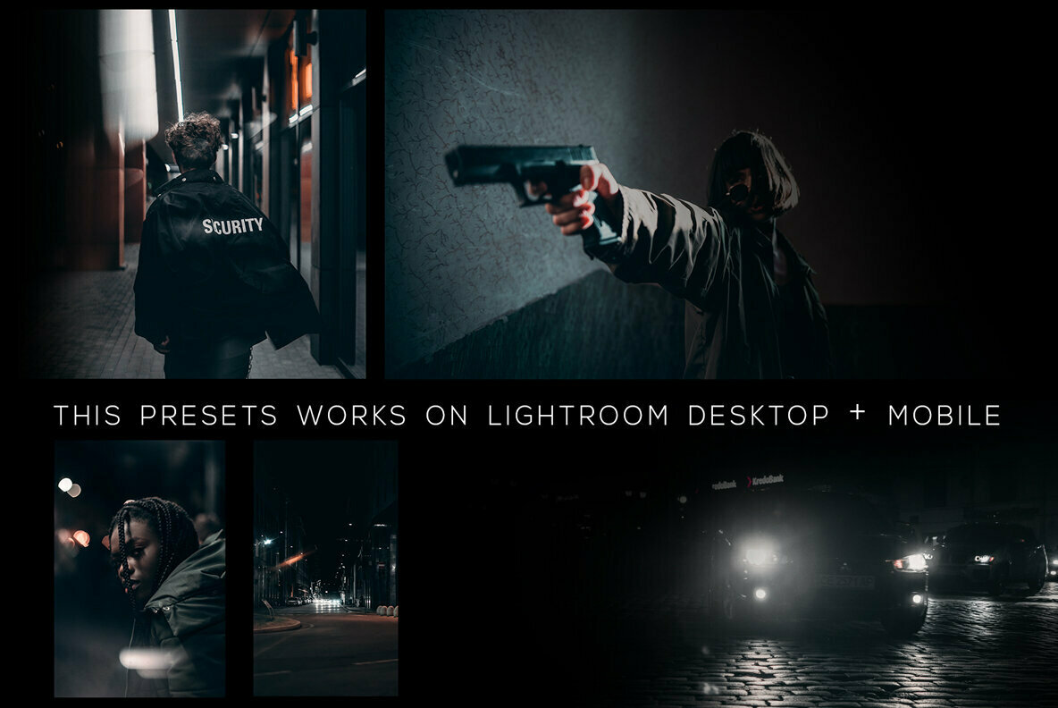 Dark Style Lightroom Presets 3