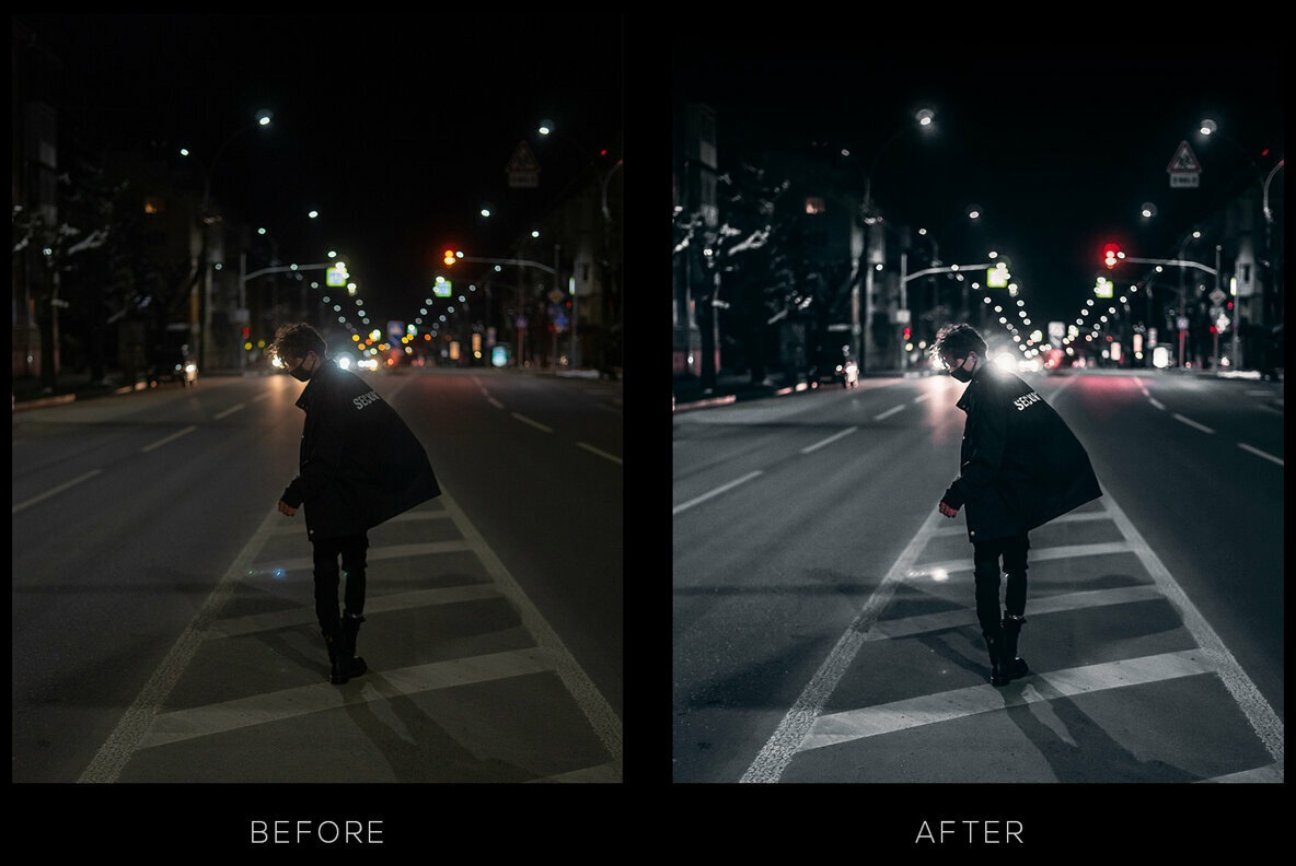 Dark Style Lightroom Presets 5