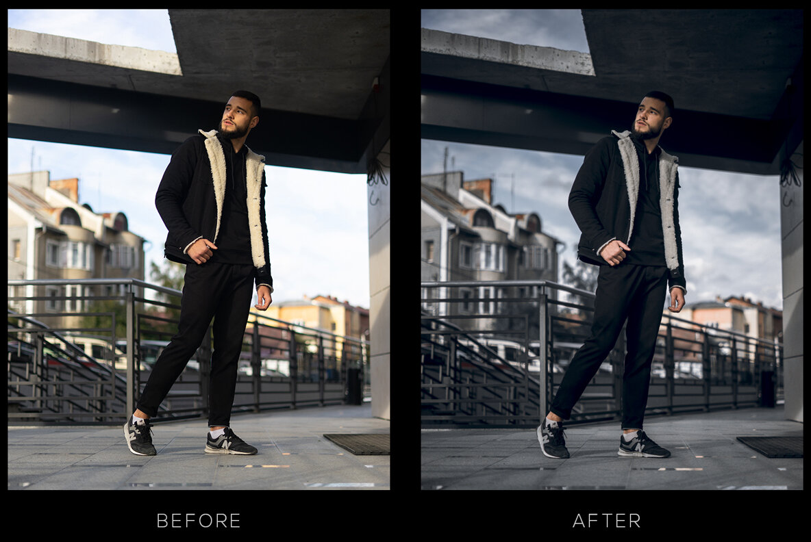 Dark Style Lightroom Presets 7