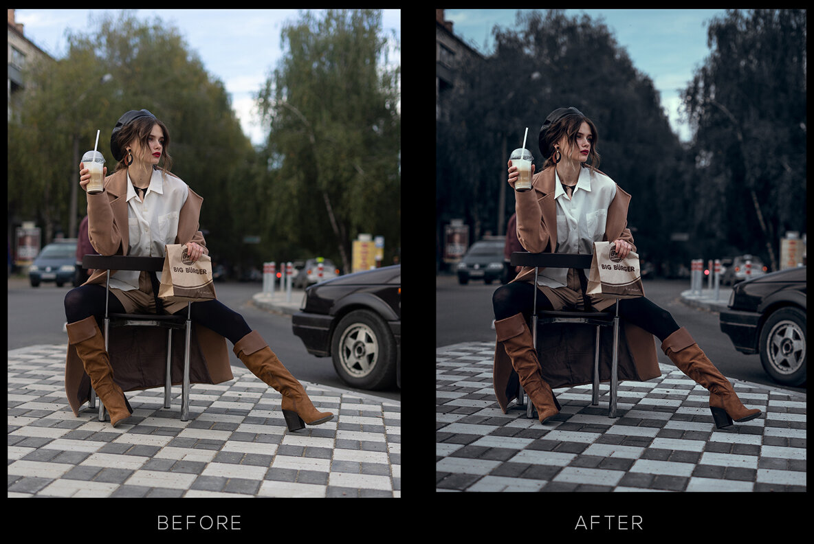 Dark Style Lightroom Presets 8