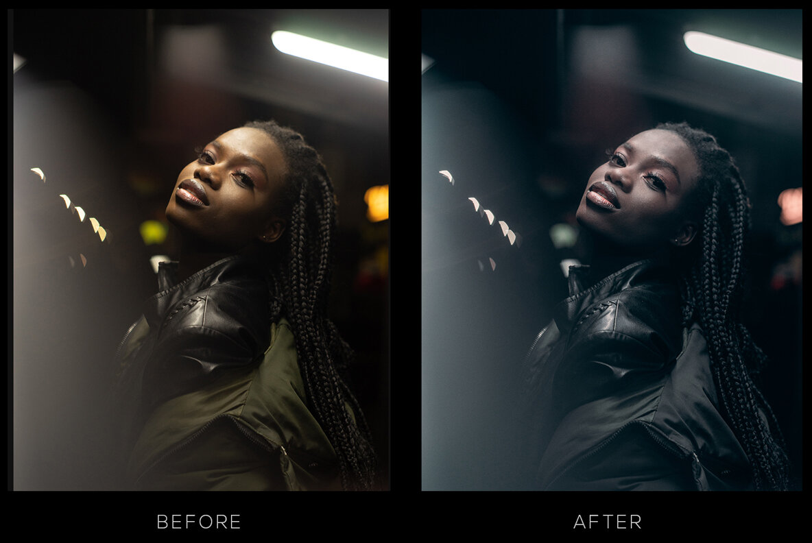Dark Style Lightroom Presets 10