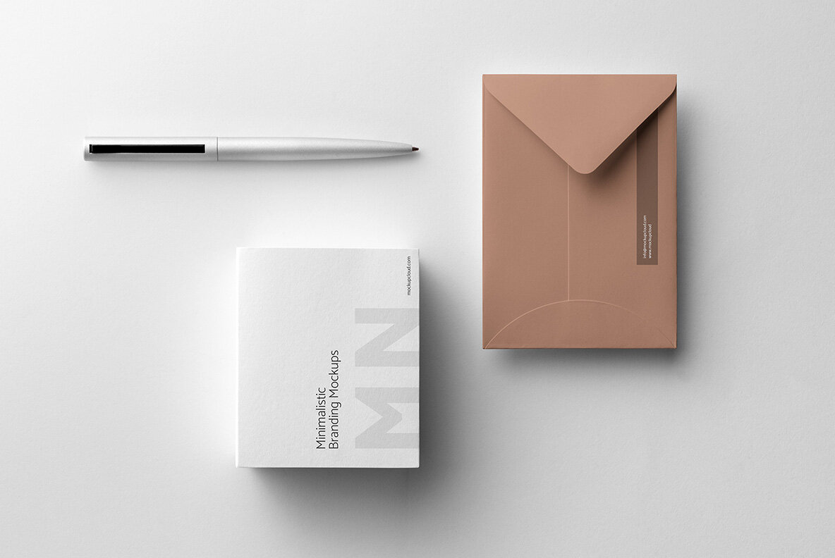 MNML Stationery Branding Mockups Vol  1 8