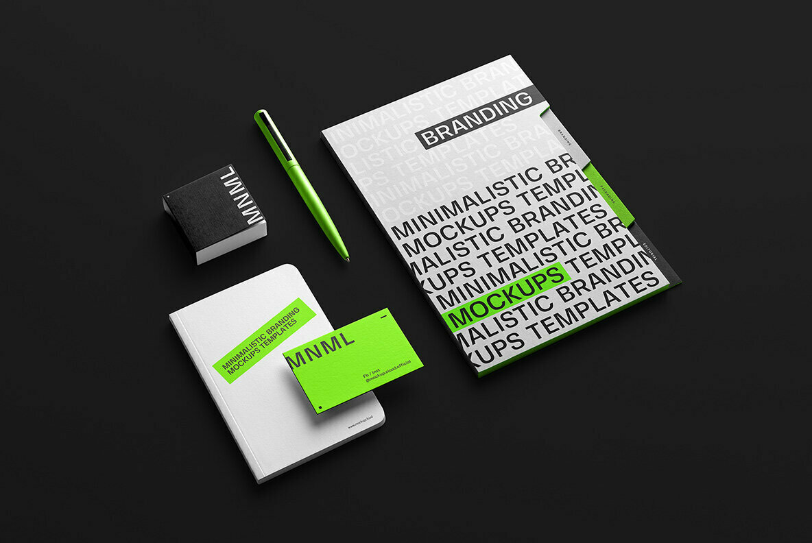 MNML Stationery Branding Mockups Vol  2 2