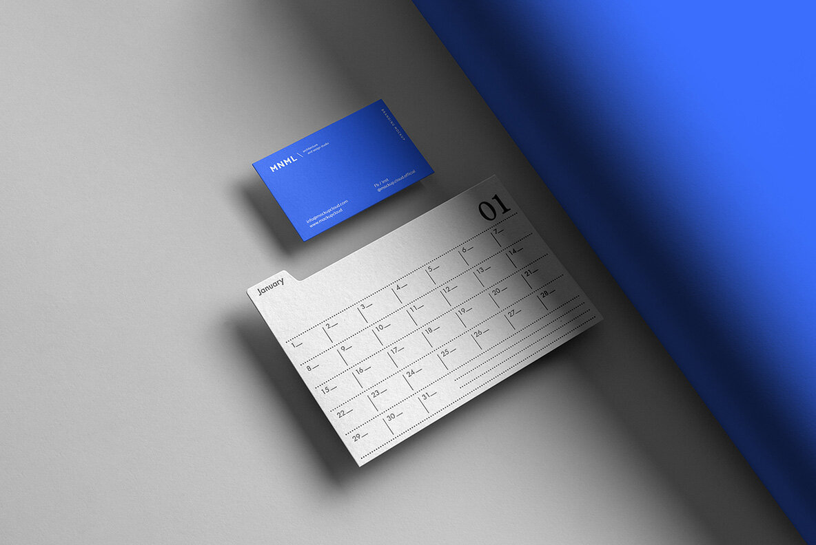 MNML Stationery Branding Mockups Vol  3 7