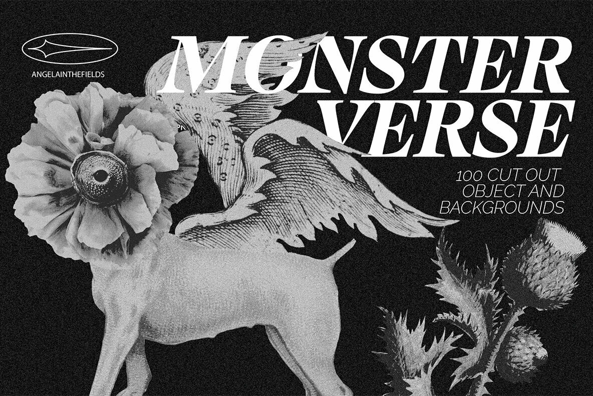 MONSTERVERSE Collage Set 1