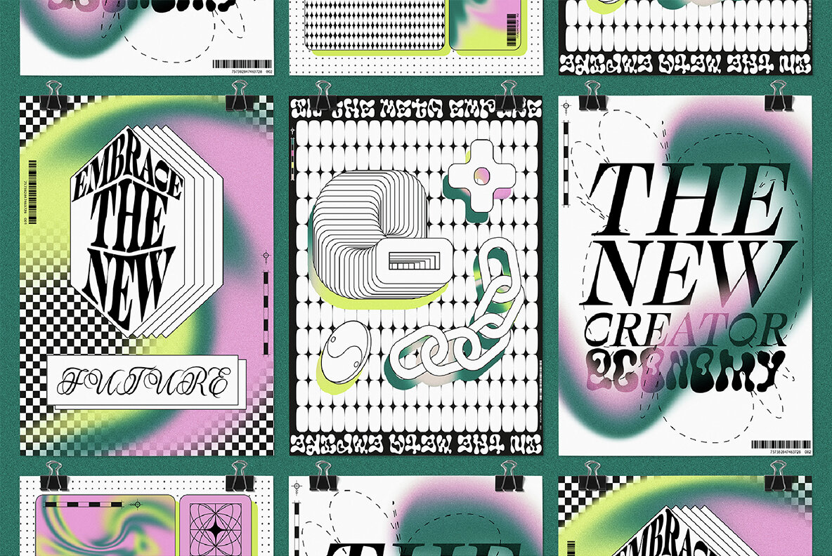 Vibrant Jade Grainy Textures 5