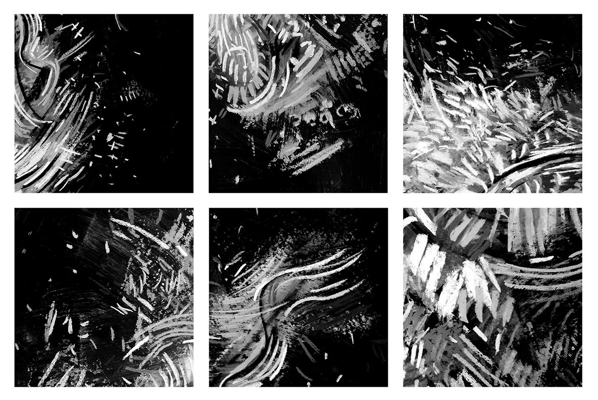 DEGAS   Hand Drawn Pastel Abstract Backgrounds 8