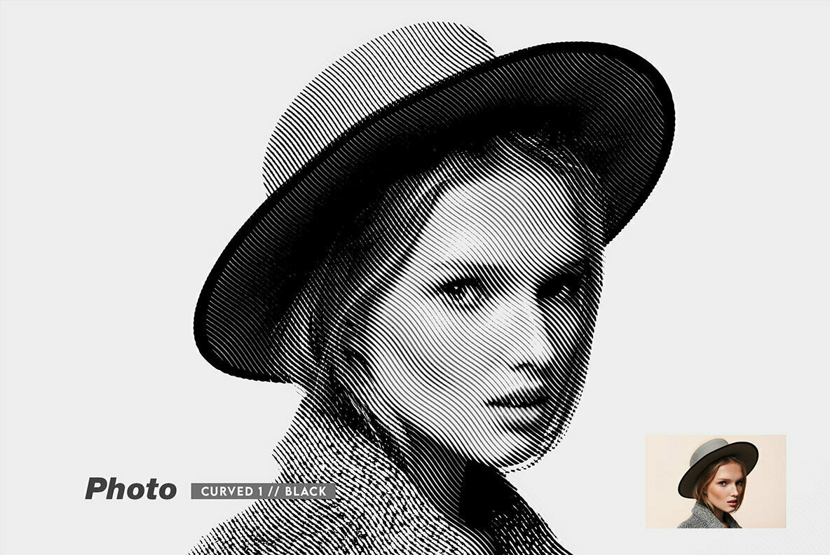 Halftone FX   PSD Engraving Printer Press Effects 2
