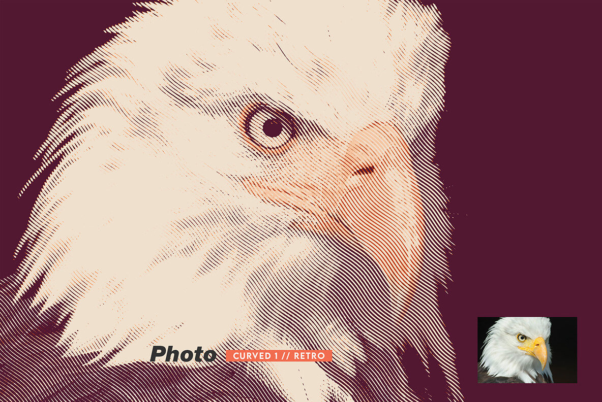 Halftone FX   PSD Engraving Printer Press Effects 7