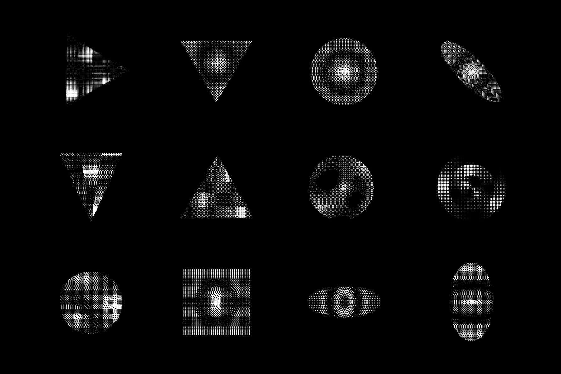 200  Abstract Halftone Elements 27