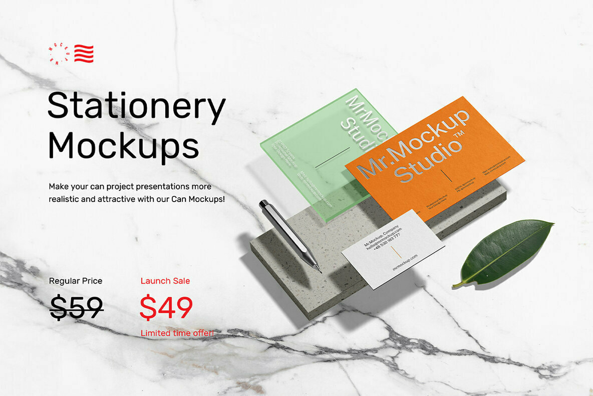 Stationery Mockups   Studio Scenes 2
