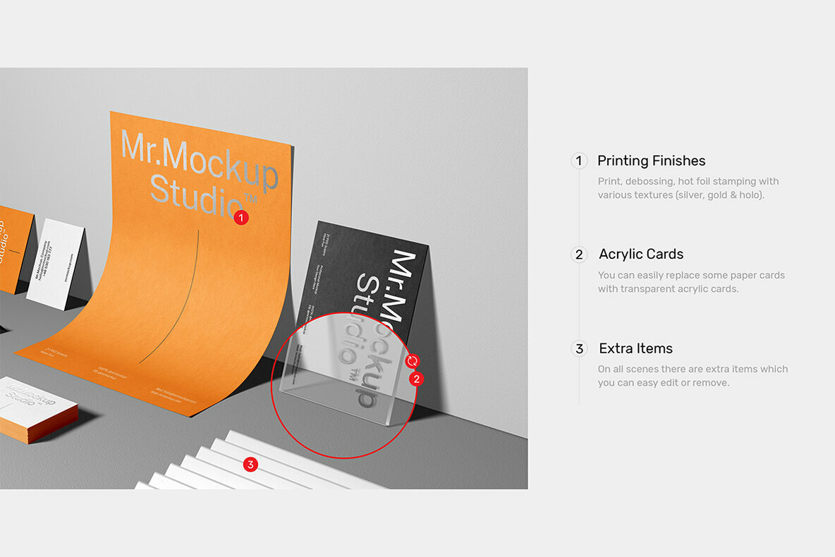 Stationery Mockups   Studio Scenes 4