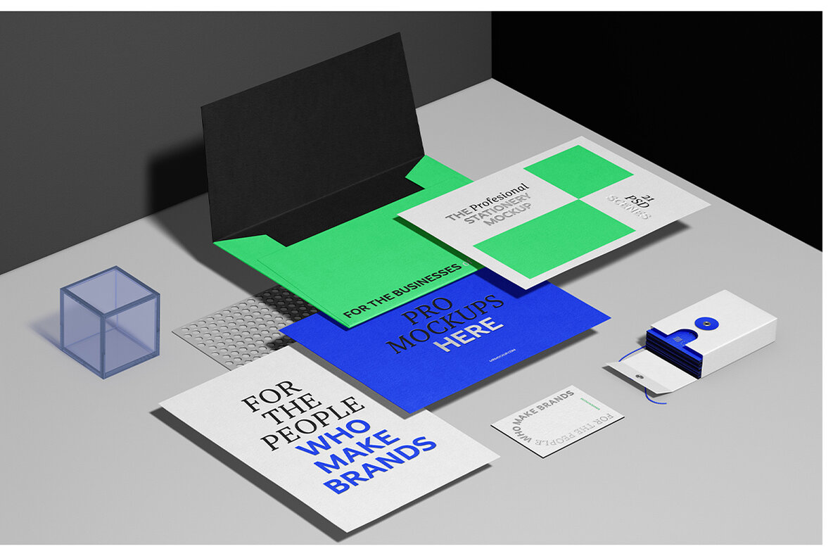 Stationery Mockups   Studio Scenes 9