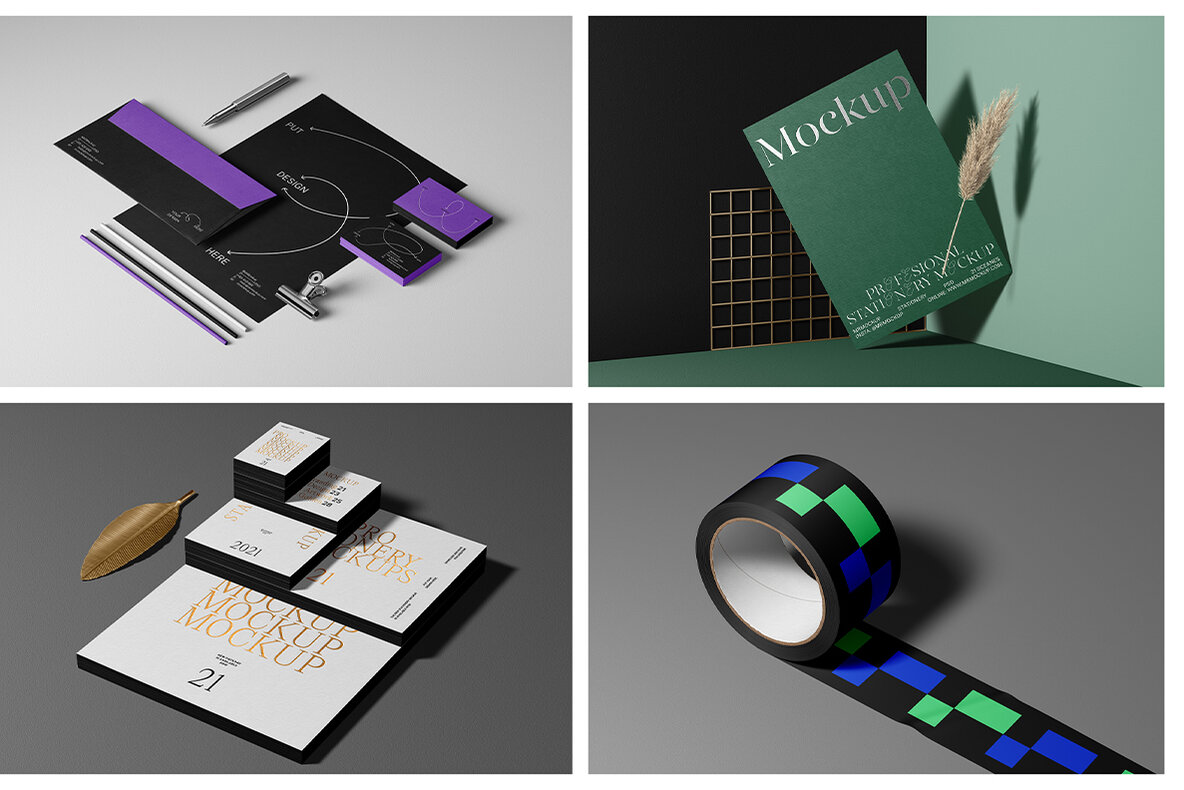 Stationery Mockups   Studio Scenes 10