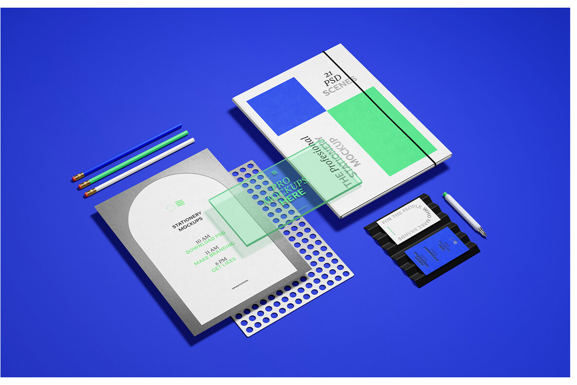 Stationery Mockups   Studio Scenes 11