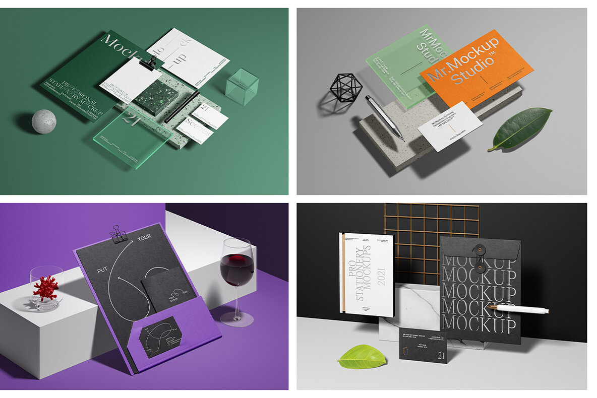 Stationery Mockups   Studio Scenes 12