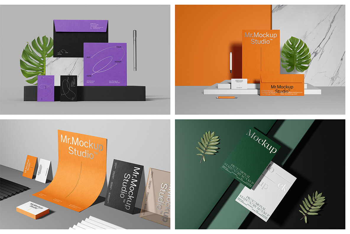 Stationery Mockups   Studio Scenes 15