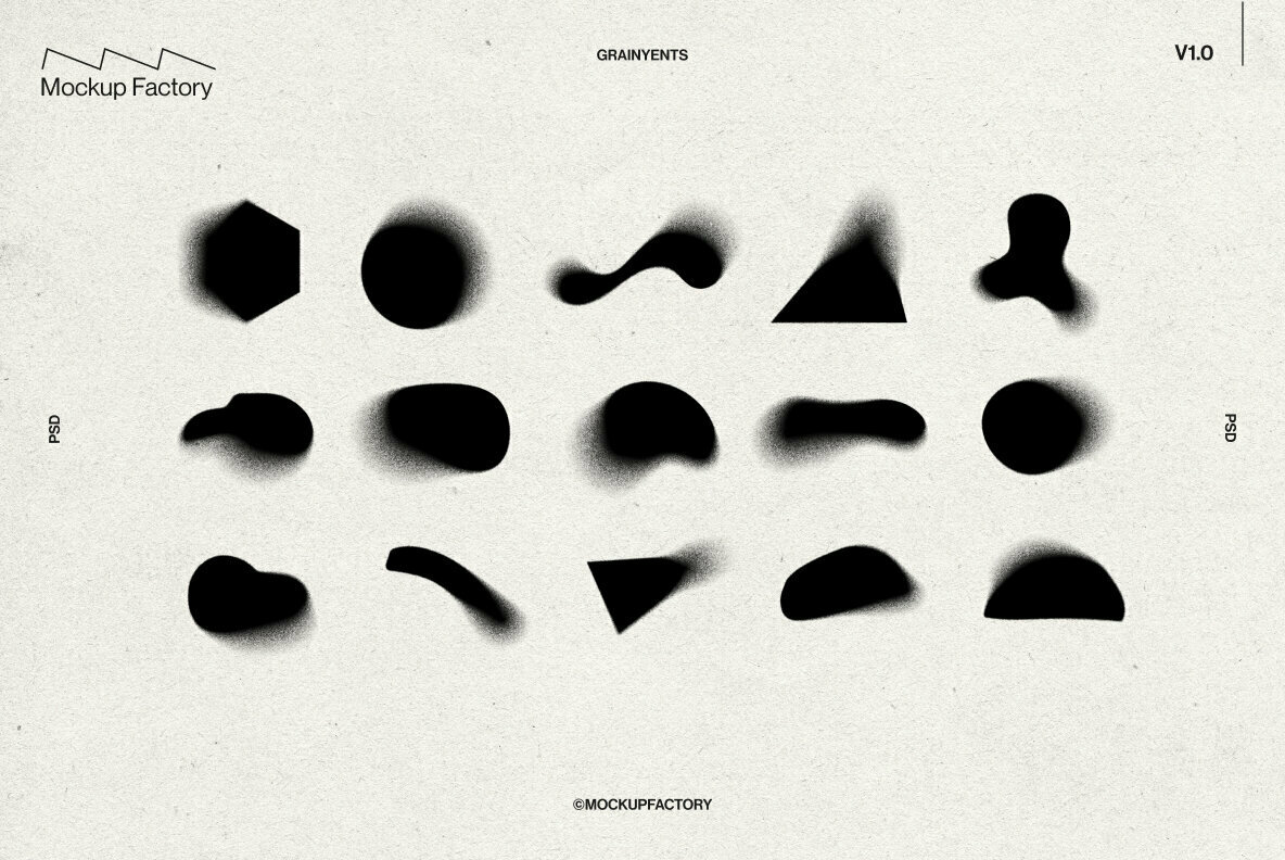 Grainyents   Grainy Gradient Shapes 2