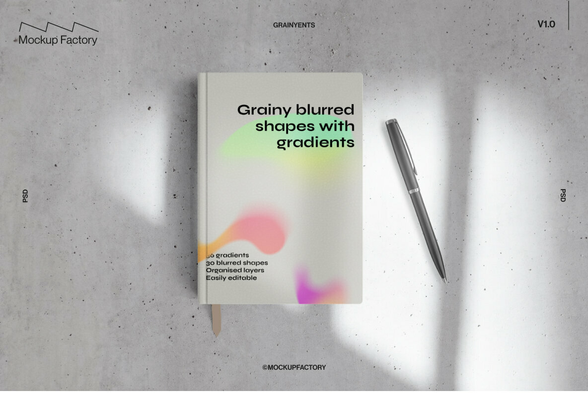 Grainyents   Grainy Gradient Shapes 4