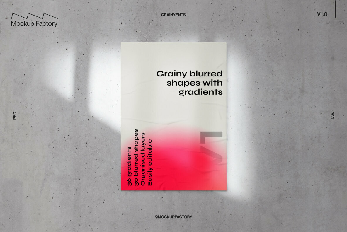 Grainyents   Grainy Gradient Shapes 5