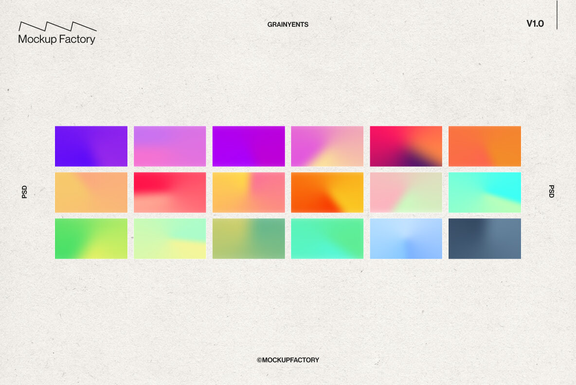 Grainyents   Grainy Gradient Shapes 6