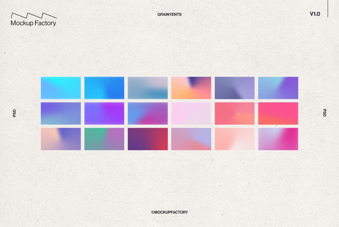 Grainyents   Grainy Gradient Shapes 7