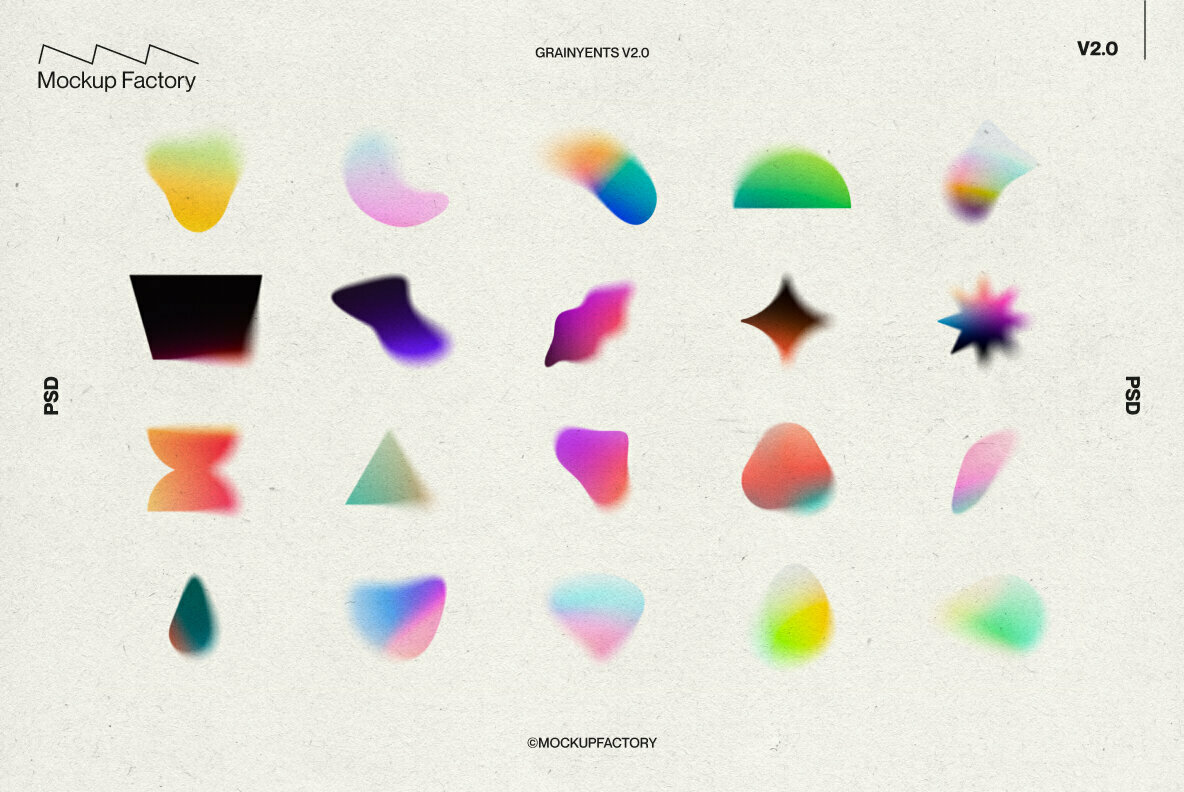 Grainyents V2 0   Grainy Gradient Shapes 3