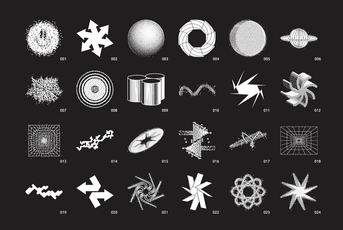 Bitmap Vector Shapes Part 1 2