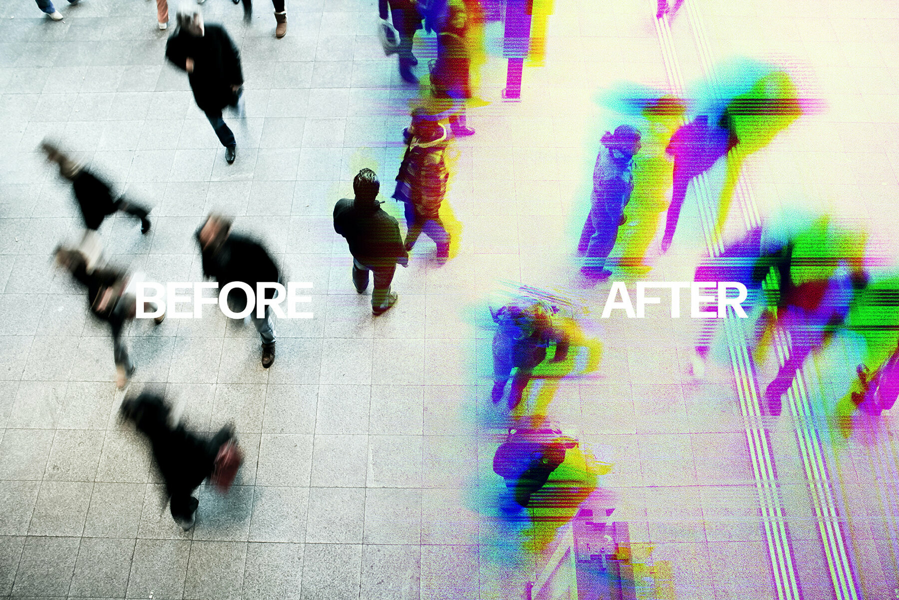 Glitch Photoshop Effect 4