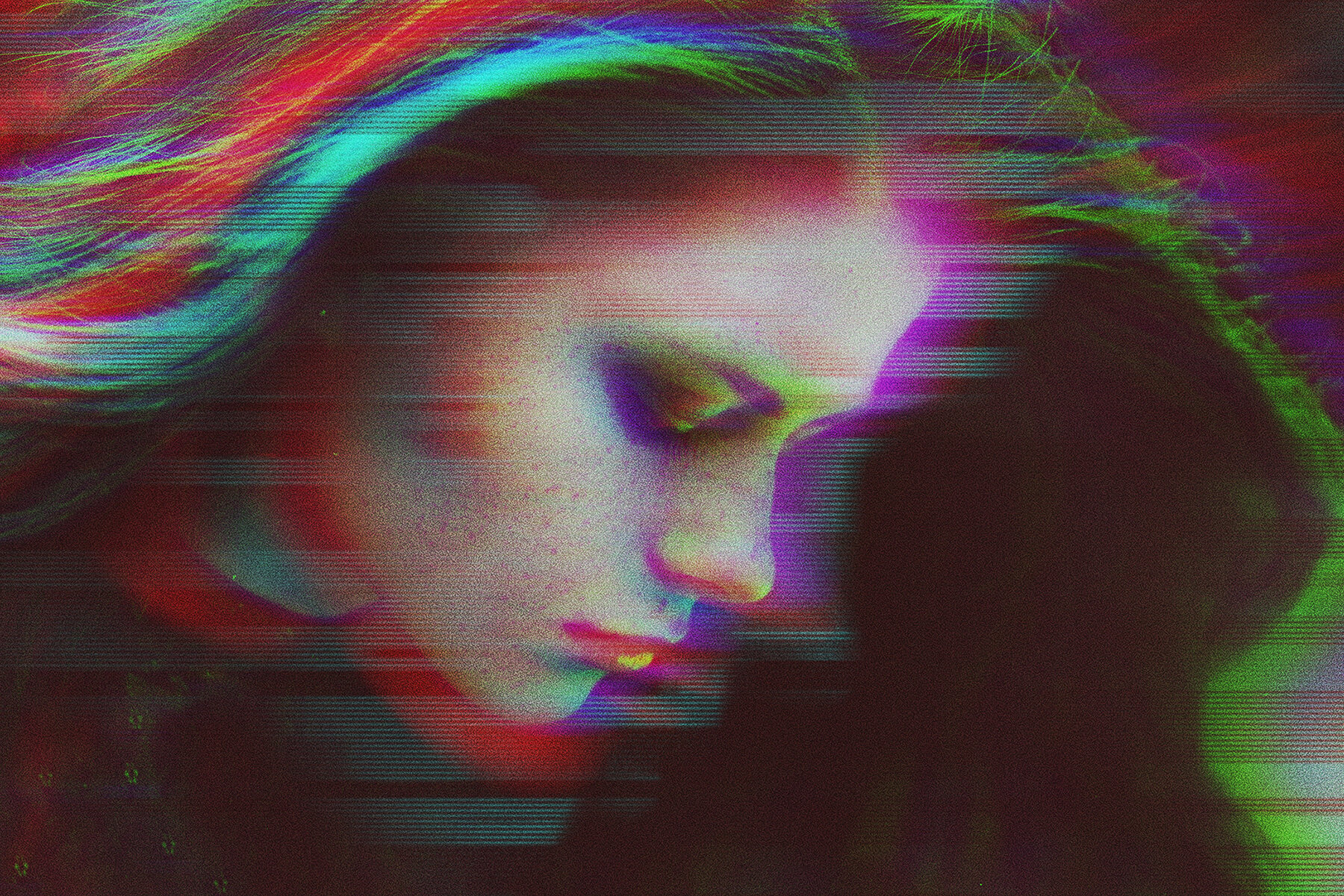 Glitch Photoshop Effect 6
