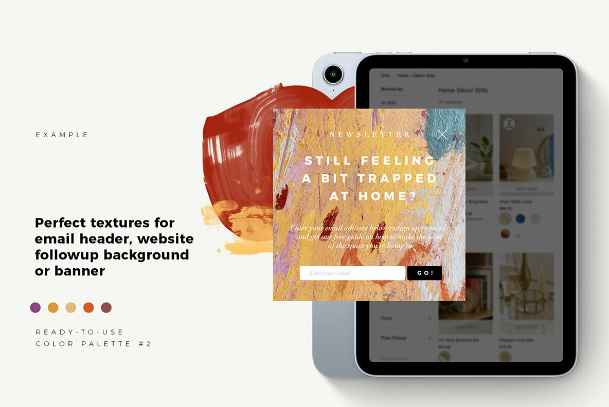 Wangwei   Abstract Background Festive Pack 2