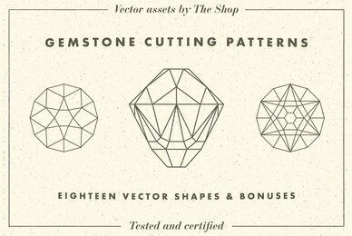Gemstone Cutting Pattern Volume 01